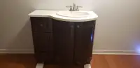 Vanité- comptoir- robinet de salle de bain