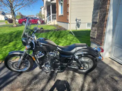 2010 Honda Shadow RS with VERY low mileage. Third owner, driven less than 500 km's annually since 20...