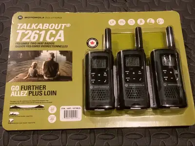 #BRAND NEW#Motorola talkabout  t261ca, View more