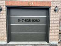 Garage door service and new doors 