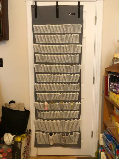 Over The Door - Acrylic Paint Bottle Organizer, View more