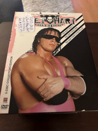 DVD Bret Hart 2005 HITMAN WWE WWF 3 Discs Set Booth 276