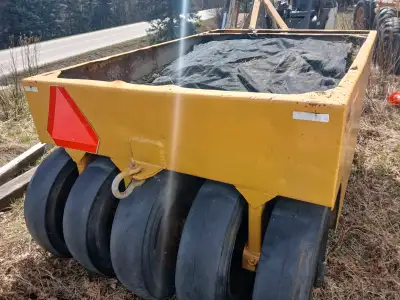1/ 9 wheel wobble wheel packer good shape comes with spare tire and rim. $ 4000.00 OBO 2/ 3 wheel fl...