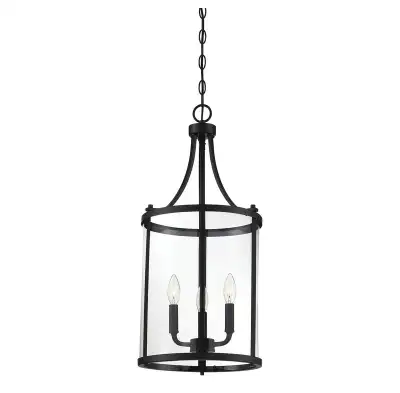 Cleveland 3 - Light Dimmable Lantern Cylinder Chandelier, View more