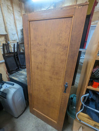 3 Vintage doors with latches