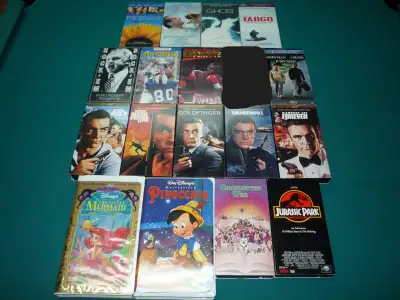 ALL tapes listed below are only $3 EACH !! Take all 17 tapes for only $30 !! Most of them have only...