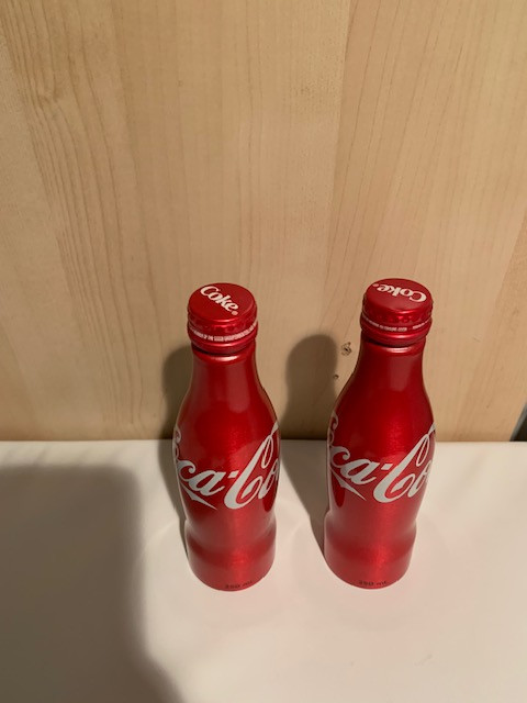 Coca Cola Bottle Shaped Cans (Unopened) in Arts & Collectibles in City of Toronto - Image 2