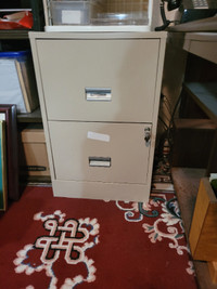 Two drawer legal size Metal filing cabinet for sale