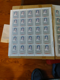 CANADA SHEET - Scott 620 - NH - Plate 1 - 8¢ Queen Elizabeth II 