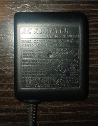 Genuine Nintendo GBA SP and DS NTR-002 AC Charger