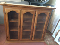 Real Maple. Display cabinet