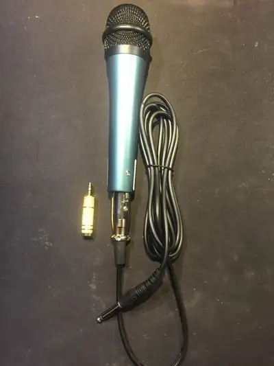 Professional GREEN 6.35mm XLR Dynamic Microphone 3.5mm Adapter, View more