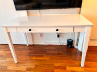 Solid Wood White Desk