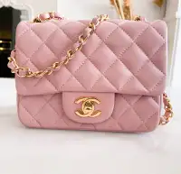 Chanel quilted mini flap 