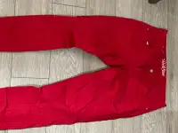 Jean rouge 