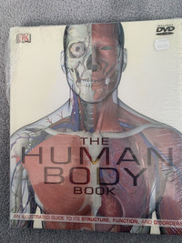 DK The Human Body Book with DVD Rom- Brand New