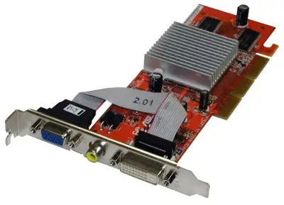 Asus ATI Radeon® 9250 128M AGP 8X Low Profile Graphics card, View more