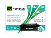SILICONDUST HDHomeRun Extend OTA Dual HDTV Tuner ATSC