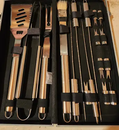 BBQ Tool Kit with Case, View more