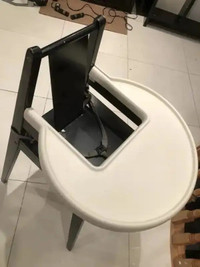 IKEA BLAMES Black High Chair