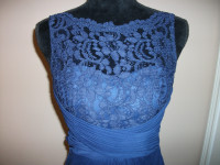 Brand New Navy Blue Evening Gown Size 0
