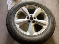 245/60/18 Winter Tires on Aluminum Rims. 