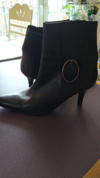 Ladies fashion boot with 3 in heel