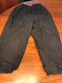 Pantalons en toile doublés grandeur  3 ans X
