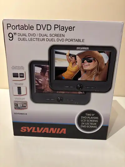 Dual Portable Car DVD Player with Cases, View more
