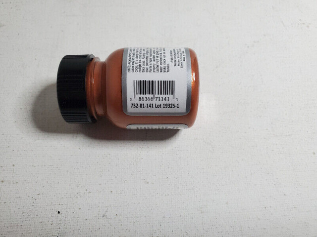 Angelus Brand Metallic Copper leather paint 1oz/29.5ml brand new dans Loisirs et artisanat  à Ouest de l’Île - Image 4