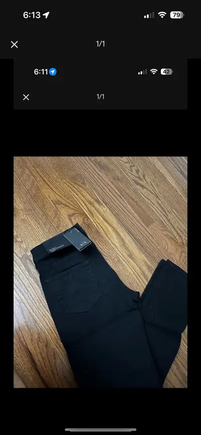 Armani Exchange Jeans w30 skinny, View more