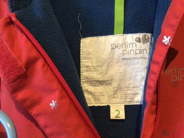 Manteau de printemps pour fille (2 ans) Perlimpinpin dans Vêtements - 2T  à Ville de Québec - Image 2
