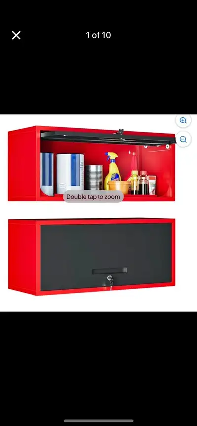 Steel Wall Cabinet, Metal Wall Mounted Storage Cabinet Organizer, View more