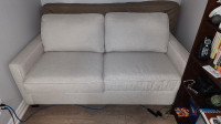 White pull out couch.