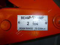 Power Fist 2 tonne Beam Clamp for sale