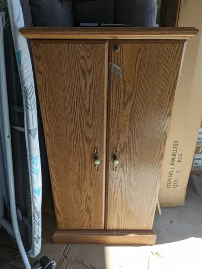Vintage Storage Cabinet w/ Key, View more