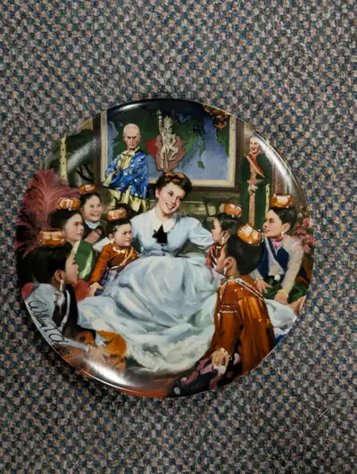 The King and I Collector Plate “Getting to Know You” 1985, View more