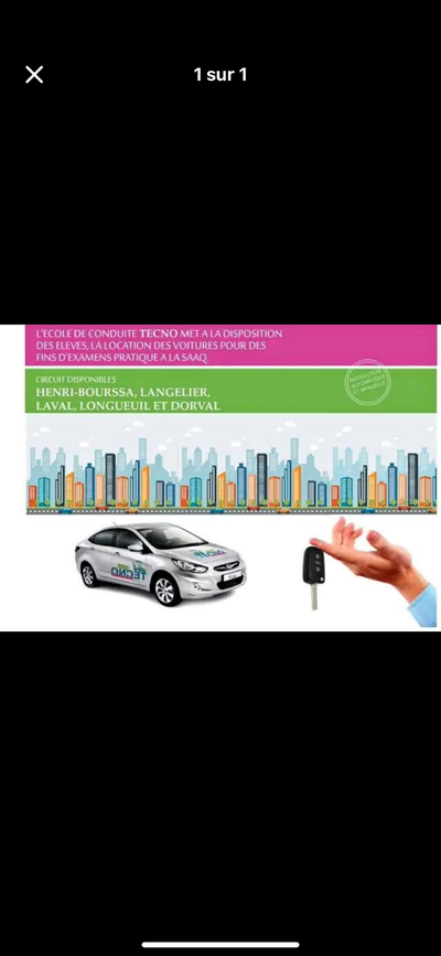 Cours de conduite complet spécial (514)3762222, View more
