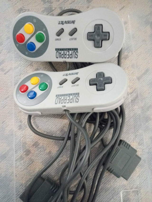 2 Interact Superpad Super Nintendo Super NES SNES controller  in Other in Kingston