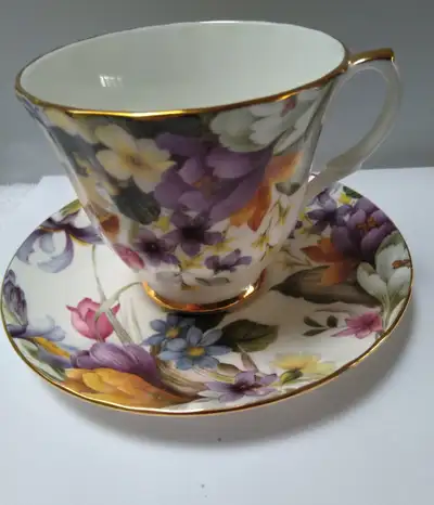 Vintage Tea Cup and saucer, made in England, View more