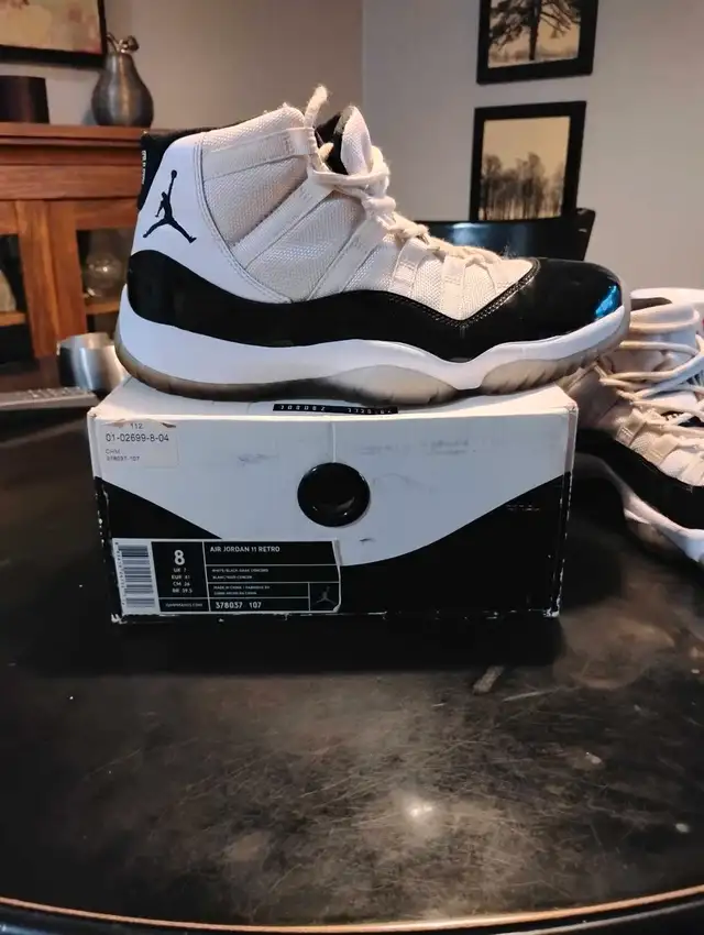 Jordan 11 Retro Concorde Size 8 mens  in Men's Shoes in Sault Ste. Marie - Image 9