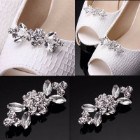 Rhinestone Crystal Clips for Wedding / Party Shoes or Sash - NEW