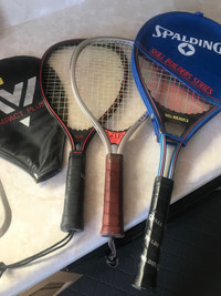 Tennis and racquetball racquets 