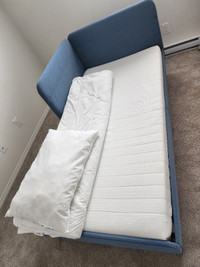 Ikea Twin bed +mattress+duvet+pillow $150