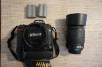 Nikon D-80 plus lenses and battery grip. $450.00 OBO