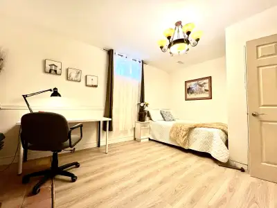 A bright, clean, and spacious private room is now available in a quiet, welcoming home – ideal for a...