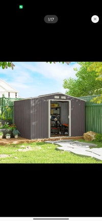 9x6 Galvanized Steel Ventilated Garden Storage Shed Markham / York Region Toronto (GTA) Preview