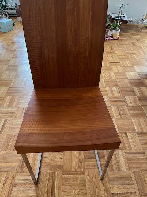 Extendable De Boers Glass and Metal Card Table with Four Chairs in Other Tables in Hamilton - Image 3