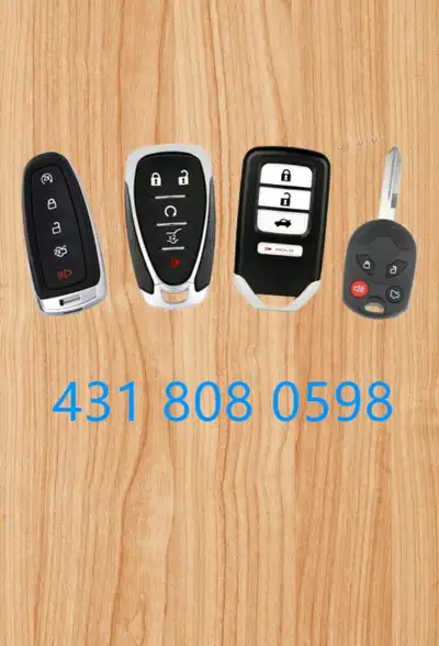 We sell car key, key fobs. We can also do cut, copy, programming for all cars, such as Acura, Chevro...
