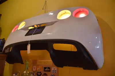 2012 Corvette Rear Bumper light...Original Real GM bumper{will even go back onto a car} Unique piece...